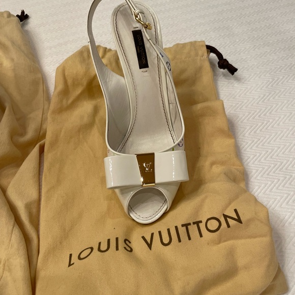 Authentic multicolored Louis Vuitton heels. Size 39 (US 9). - Picture 8 of 10